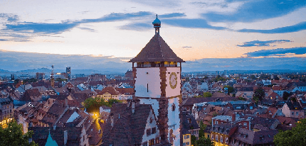 Centrum van Freiburg