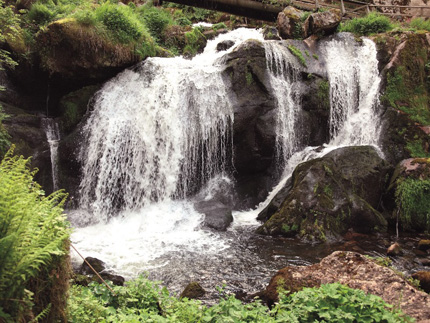 Watervallen van Triberg